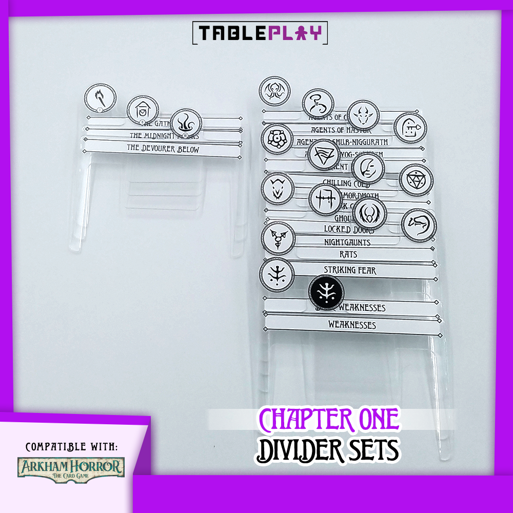 arkham horror card game dividers 12 Storage System Dividers